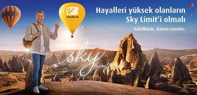 Hayalleri yüksek olanların Sky Limit'i olmalı
