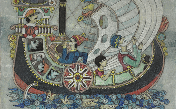 gemi-50x60-cm-tuval-uzerine-yagliboya-1989-580x360